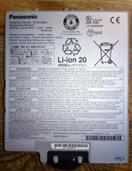 Bateria FZ-VZSU88U | FZ-VZSU88U do Panasonic ToughPad FZ-G1