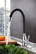 Bateria kuchenna stojąca Zegor EZA4-F090KB czarny, srebrny