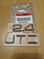 ZNAK LOGO ALFA ROMEO 156 166 NAPIS 2,4 JTD