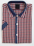 KOSZULA krótki rękaw kratka*29 - 122