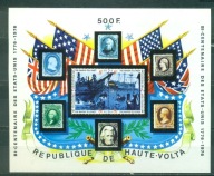 STATKI. flagi. REP. HAUTE VOLTA. Mi. Bl. B**