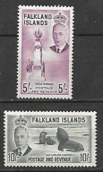 Falklandy xx U669 JVI fauna lwy morskie MNH VF 50funtów szpice
