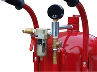 Mobilna Piaskarka Syfonowa 38L 16 dysz ceramicznych regulacja siły