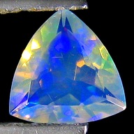 Opal szlachetny 3D _ na złoty pierścionek, sygnet - VS - trylion - 0.77 ct.