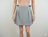 Reserved Szara Spódniczka Mini Rozkloszowana – Rozmiar 36 / S