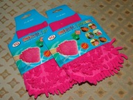 Rękawice z Mikrofibry dwustronne - kolor czerwony