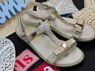 Magic Lady - śliczne złote sandałki r 35