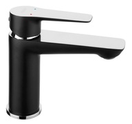 Bateria umywalkowa stojąca Ferro Adore Black czarny