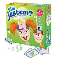 GRA PLANSZOWA KARCIANA RODZINNA ZGADNIJ KIM JESTEM? GRA TOWARZYSKA 110 KART