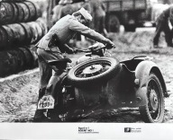 AGENT NR 1 fotos filmowy 24x30 motor , II wojna światowa