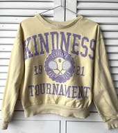 Kappahl bluza żółta z nadrukiem 146 152