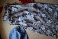 GREY WOLF SUKIENKA LETNIA Z BAWEŁNĄ W KWIATY _40