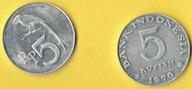 INDONEZJA 5 Rupiah 1970 r.