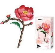 KLOCKI KONSTRUKCYJNE DLA DZIECI KWIATKI KWIATEK KAMELIA 63 ELEMENTÓW 6+