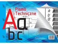 Pismo techniczne A4 blok do pisma technicznego 5 kartek