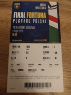 Legia Warszawa - Raków Częstochowa , 2023 rok , finał Pucharu Polski