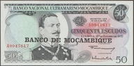 Mozambik 50 escudos 1970 - stan bankowy UNC