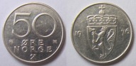 Norwegia 50 Ore 1976