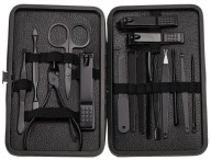 Duży ZESTAW do MANICURE PRZYBORNIK do PAZNOKCI 16w1 + ETUI Idealny prezent