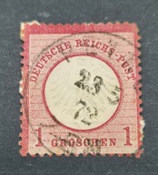 Znaczki Deutsches Reich 1872,Orły- odmiany