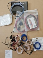 PAKIET Oświetlenie LED RGB Wnętrza Pojazdu Auta Kabiny Tuning