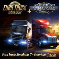 Euro Truck Simulator 2 + American Truck Simulator + DLC | Steam PC PL |24/7