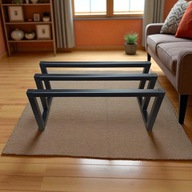 STOJAK NA BUTY OBUWIE 45x20 NOWOCZESNY PÓŁKA SOLIDNY LOFT INDUSTRIAL CZARNY