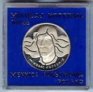 Moneta - 100 Zlotych - 1973 - Srebro PP - Mikolaj Kopernik