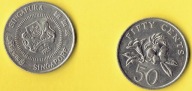 Singapur 50 Cents 1985 r.