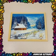 OBRAZ PT. "CHATKA W GÓRACH" AUTORSTWA KRYSTYNY NOWAKOWSKIEJ