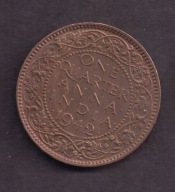 Indie Brytyjskie - 1/4 Anna 1942 rok