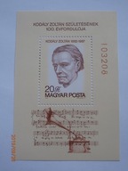 Węgry - Kompozytor Kodaly - Mi.bl.160 A **