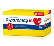 Suplement diety Alg Pharma Asparomag B6 tabletki 50 szt.