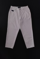 Spodnie Jeansy Białe Normal Fit Bawełna Marc Lauge R. 44/XL