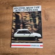 Citroen Axel cała gama 1985 unikat