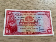 Hong Kong - 100 dolarów - 1964