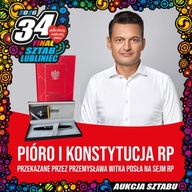 Pióro i Konstytucja RP - WOŚP Lubliniec #326