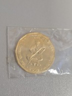 2 rupie indyjskie platerowane 24-karatowym złotem