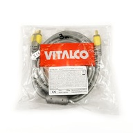 Kabel przewód przyłącze HDMI 3m złocone VITALCO