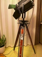 Lampa gabinetowa stojąca, teatralna, antyk