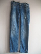 LIU-JO SPODNIE DŻINSY Z PRZETARCIAMI 28