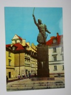 WARSZAWA - pomnik Jana Kilińskiego - poczt z lat 60-tych ze stemplem ZBOWiD