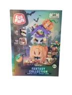 Klocki ELEFUN Magic Pumpkin Magiczna Dynia 662 el Światełka GLOW