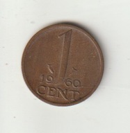 Holandia 1 cent 1960 ladny stan