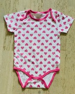 Body serduszka 9-12 miesiące Rozm. 80 cm