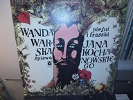 Wanda Warska - Pieśni i Fraszki Jana Kochanowskiego SX1996 EX+