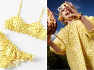 ZARA sukienka + kostium strój kąpielowy bikini