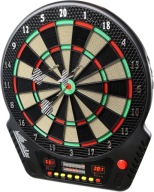Elektroniczna tarcza do darta z 6 rzutkami, 27 gier, 4 wskaźniki LED