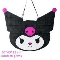 Piniata Kuromi / My Melody / Hello Kitty XXL. Konfetti gratis.