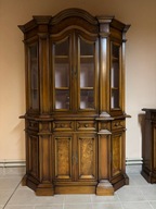 WŁOSKA STYLOWA WITRYNA 138 cm PIĘKNA ORZECH Sklep Zapraszam